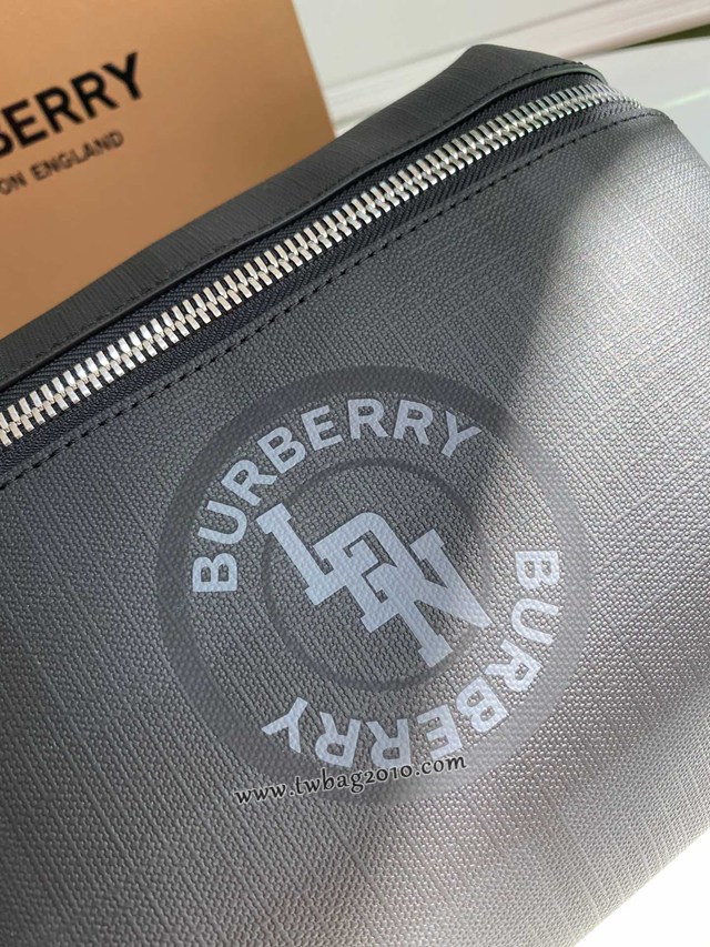 Burberry專門店新款腰包 巴寶莉London格紋男士腰包挎包 yxb1184